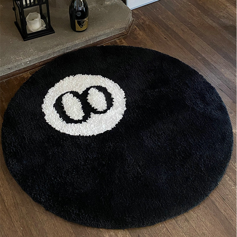 CORX Designs - Billiard 8 Ball Black Rug - Review