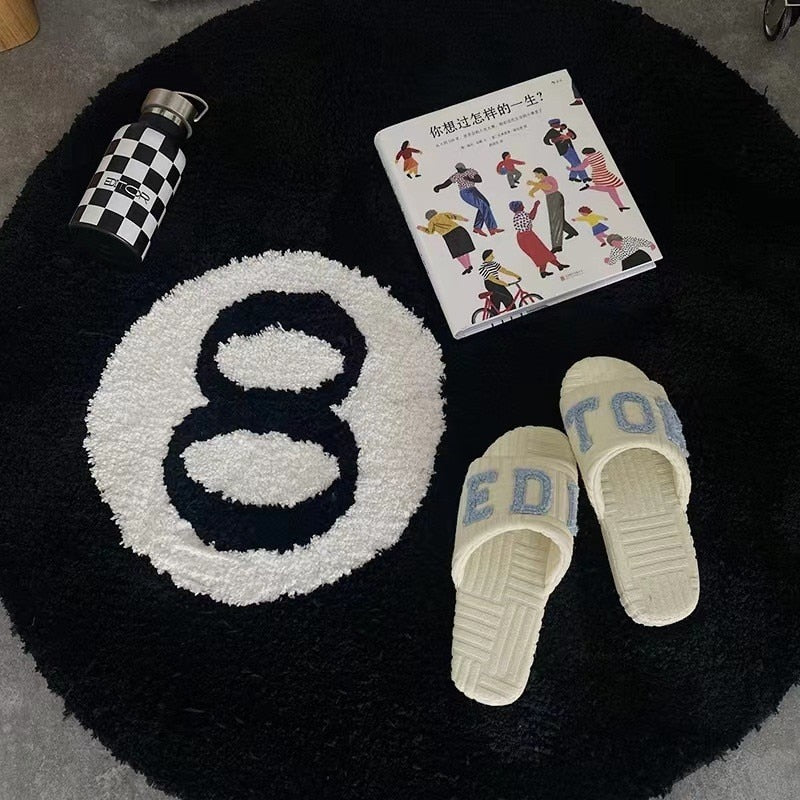 CORX Designs - Billiard 8 Ball Black Rug - Review