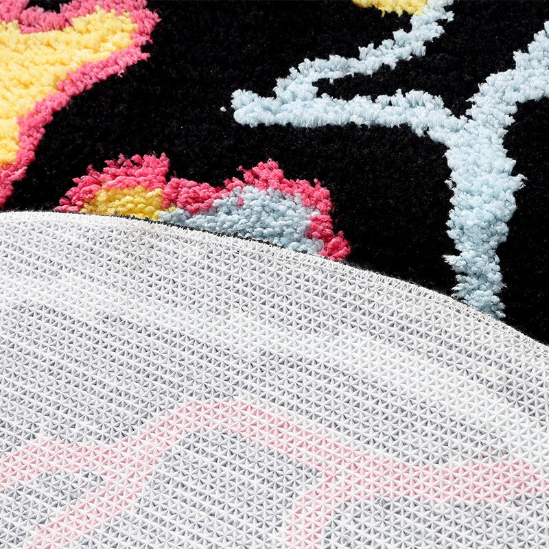 CORX Designs - Black Pink Skull Rug - Review