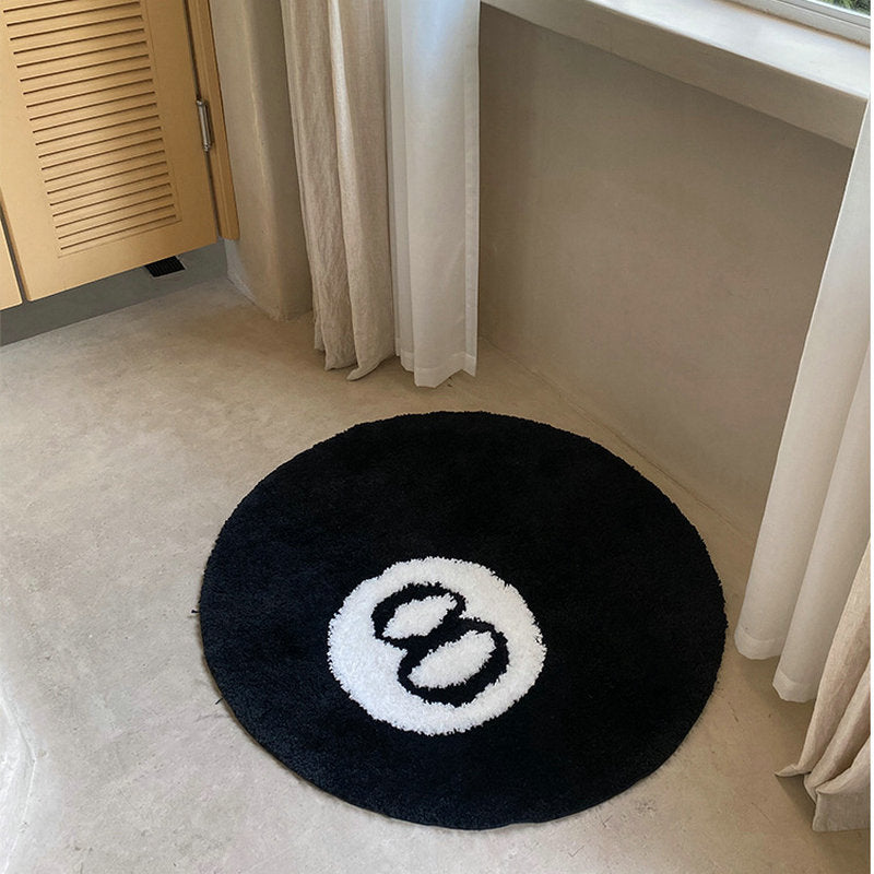 CORX Designs - Billiard 8 Ball Black Rug - Review