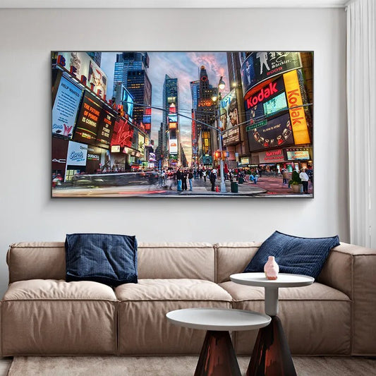 CORX Designs - Times Square New York City Wall Art Canvas - Review