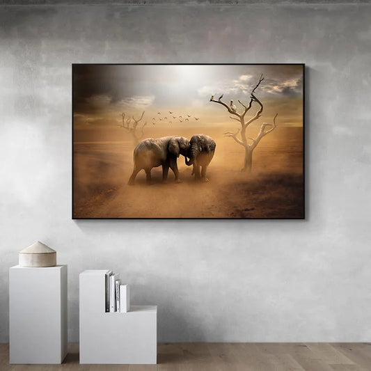 CORX Designs - Africa Desert Elephant Canvas Art - Review