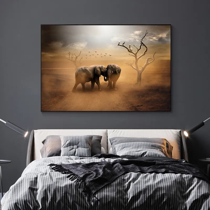 CORX Designs - Africa Desert Elephant Canvas Art - Review