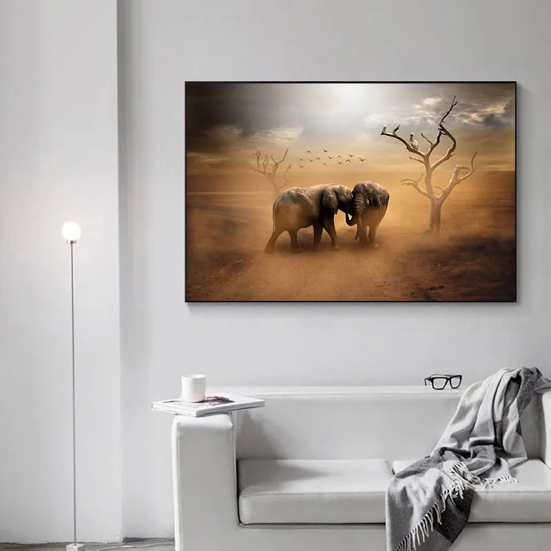 CORX Designs - Africa Desert Elephant Canvas Art - Review