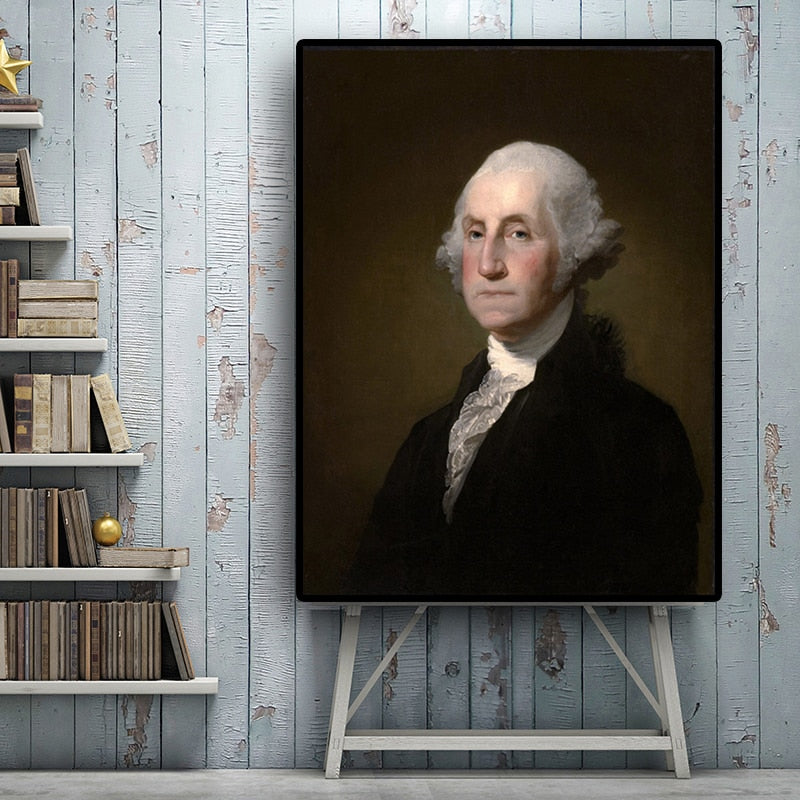 CORX Designs - George Washington Painting Wall Art Canvas - Review
