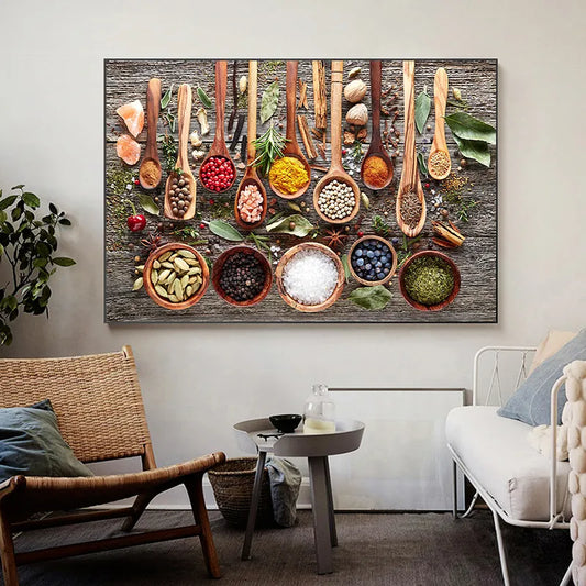 CORX Designs - Spices Kitchen Wall Art Canvas - Review
