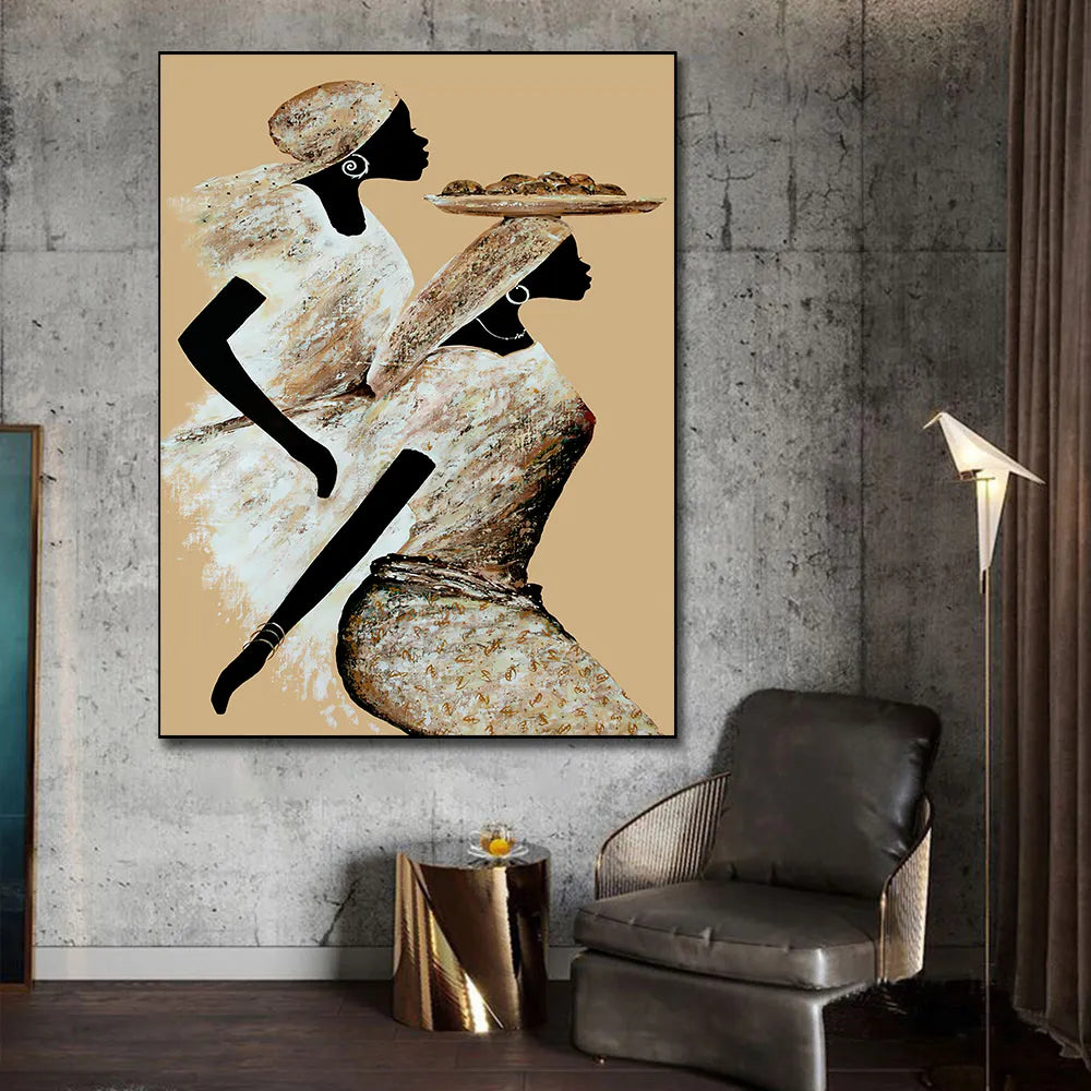 CORX Designs - Abstract African Women Wall Art Canvas - Review
