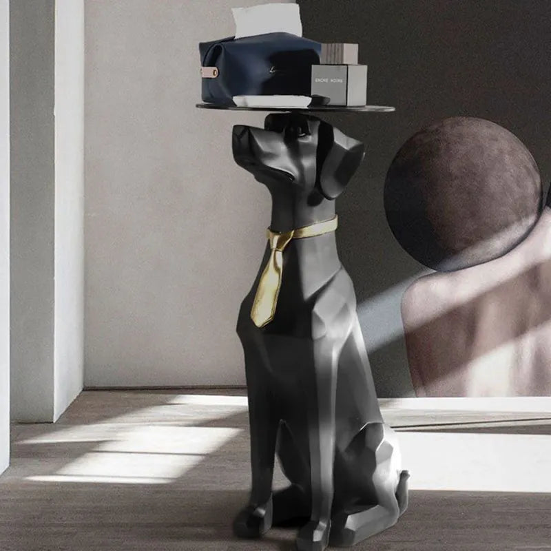 CORX Designs - Dog with Tie Side Table Floor Landing Ornament - Review