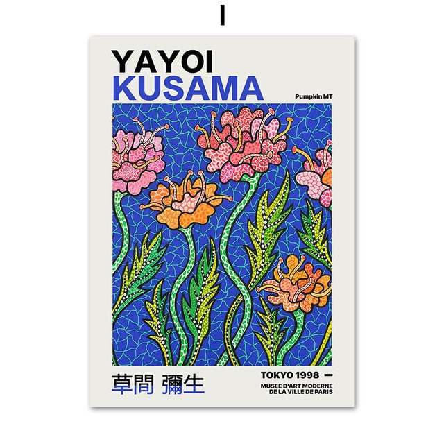 CORX Designs - Abstract Yayoi Kusama Gallery Wall Art Canvas - Review
