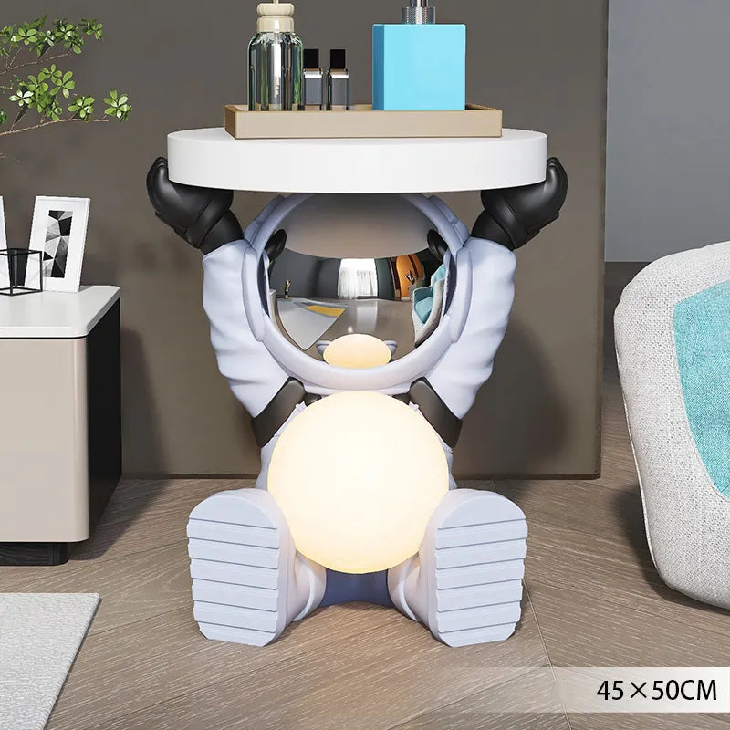 CORX Designs - Cute Astronaut Moon Lamp Bedside Table Landing Ornament - Review