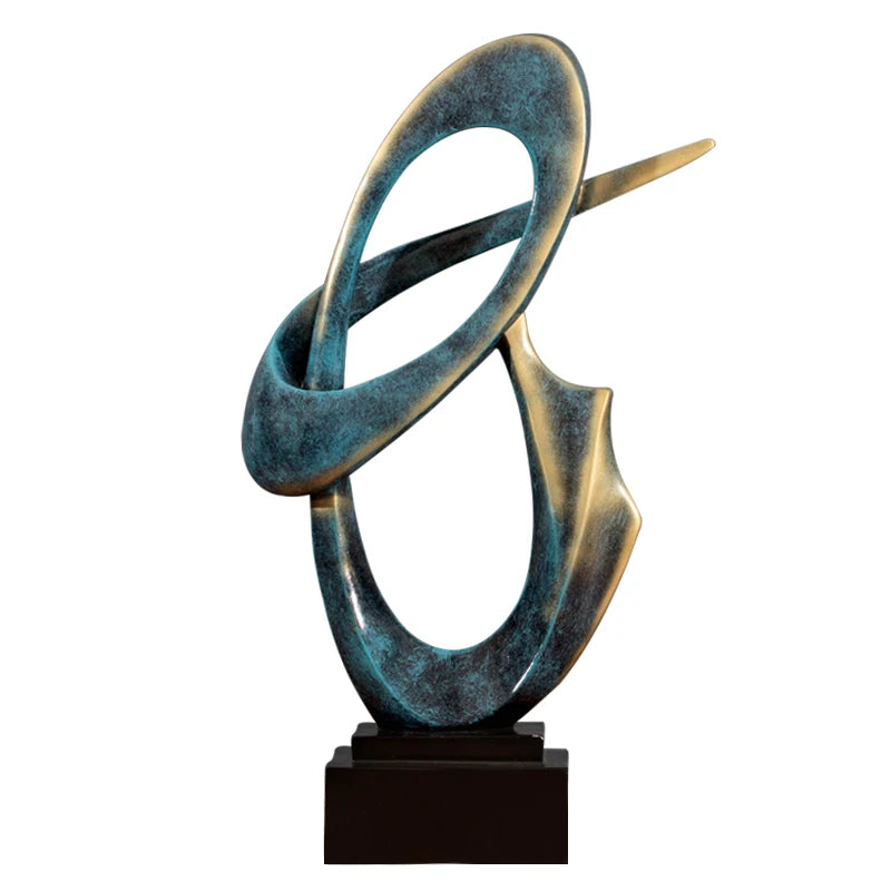 CORX Designs - Swirl Gold and Blue Abstract Ornament - Review