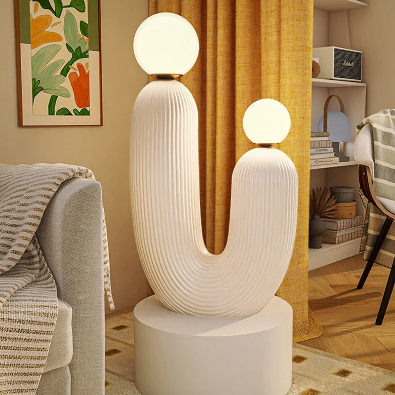 CORX Designs - Boho Cactus Floor Ornament with Lamp - Review