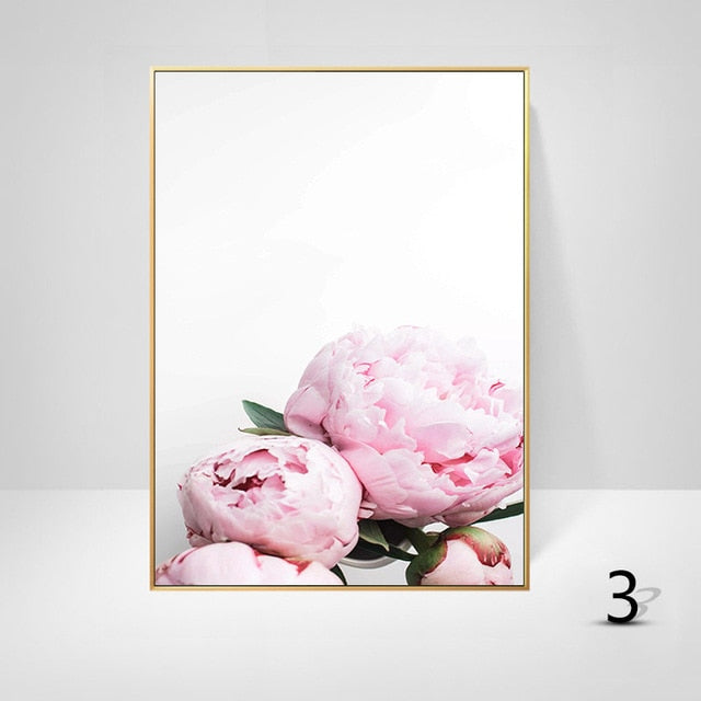 CORX Designs - Pink Peony Flower Wall Art Canvas - Review