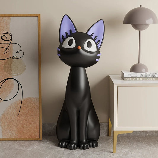 CORX Designs - Black Cat Floor Ornament Statue - Review