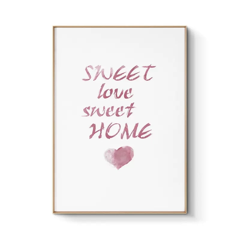CORX Designs - Pink Rose Heart Wall Art Canvas - Review