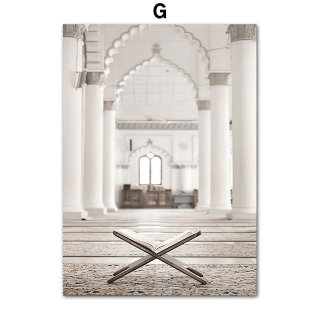 CORX Designs - Quran Islam White Wall Art Canvas - Review