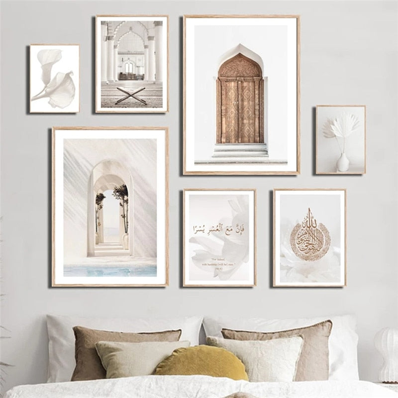 CORX Designs - Quran Islam White Wall Art Canvas - Review
