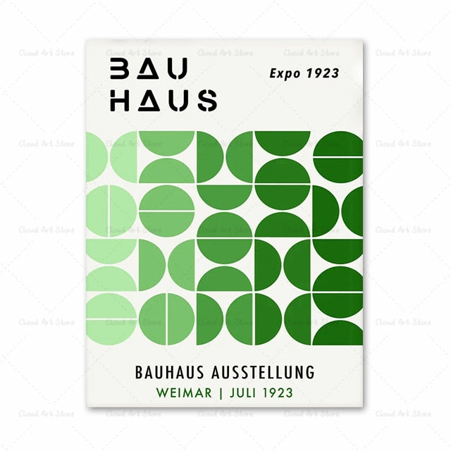 CORX Designs - Abstract Colorful Bauhaus Geometric Wall Art Canvas - Review