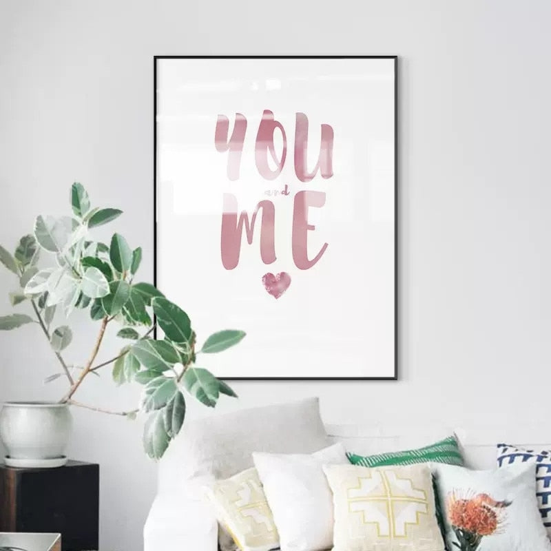 CORX Designs - Pink Rose Heart Wall Art Canvas - Review