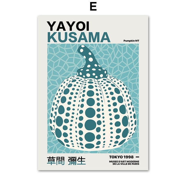CORX Designs - Abstract Yayoi Kusama Gallery Wall Art Canvas - Review