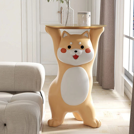 CORX Designs - Shiba Inu Cute Dog Floor Ornament with Tray - Review
