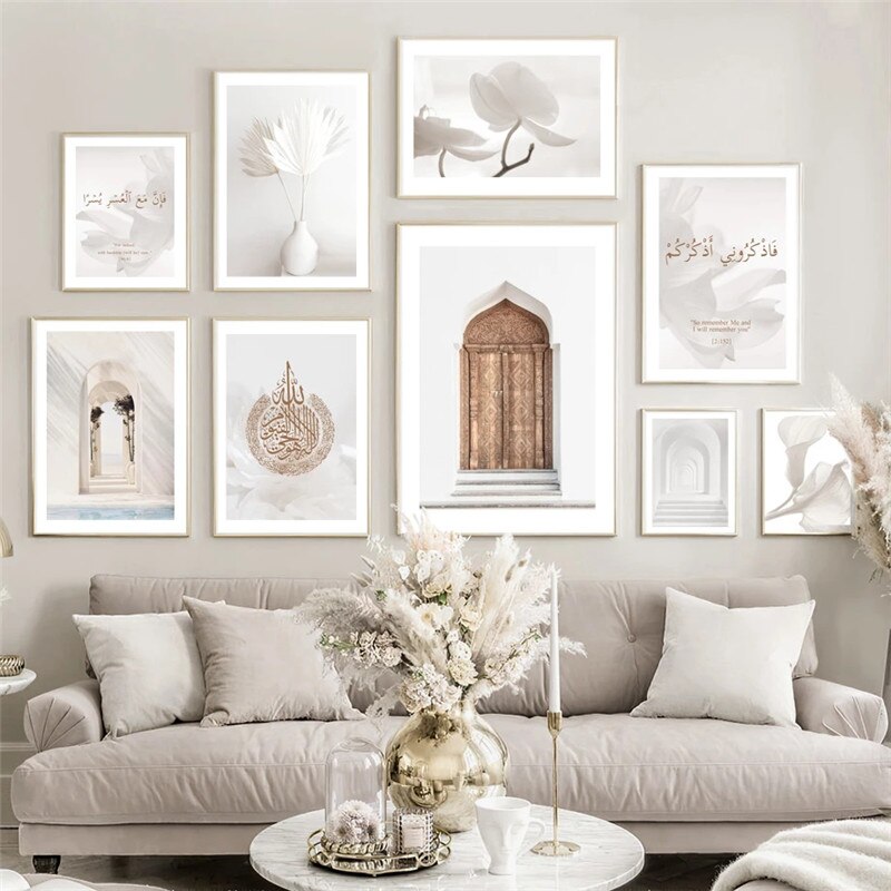 CORX Designs - Quran Islam White Wall Art Canvas - Review