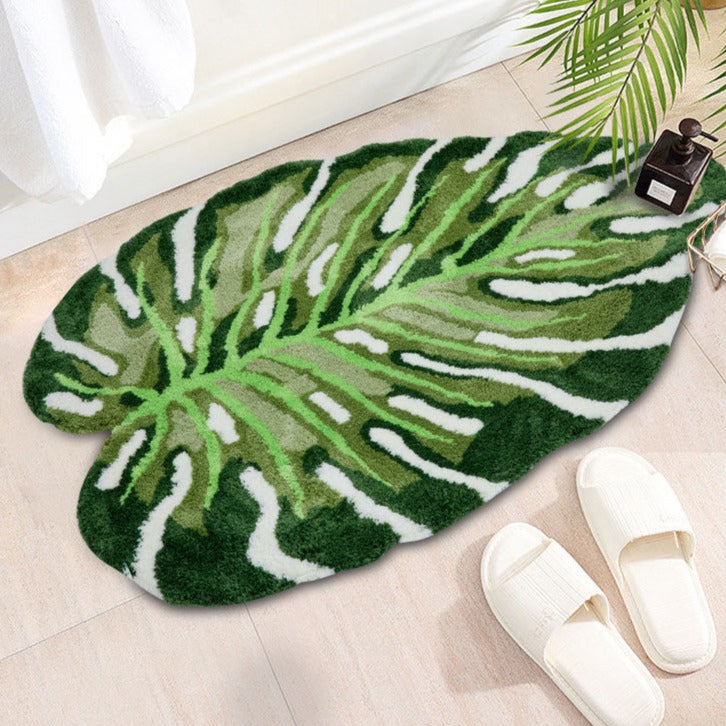 CORX Designs - Tropical Monstera Leaf Rug - Review
