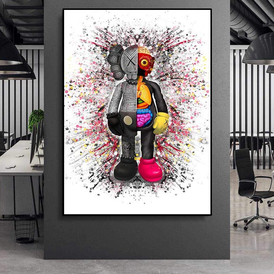 CORX Designs - Kaws Cute Wall Art Canvas - Review