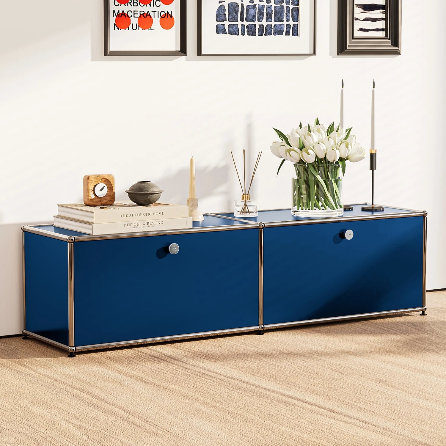 USM Haller Blue Modular Storage Cabinet Replica – CORX Designs USM Haller Blue Modular Storage Cabinet Replica – CORX Designs