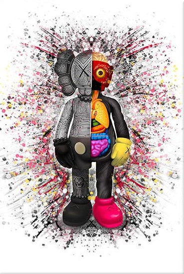 CORX Designs - Kaws Cute Wall Art Canvas - Review