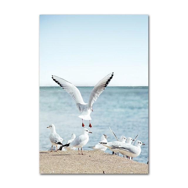 CORX Designs - Beach Sea Coconut Wall Art Canvas - Review