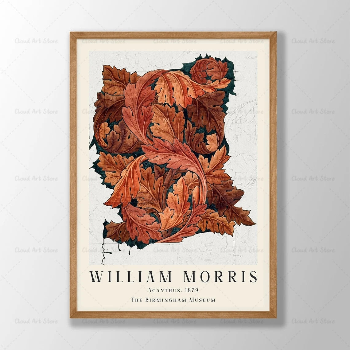 CORX Designs - William Morris Flower Floral Wall Art Canvas - Review
