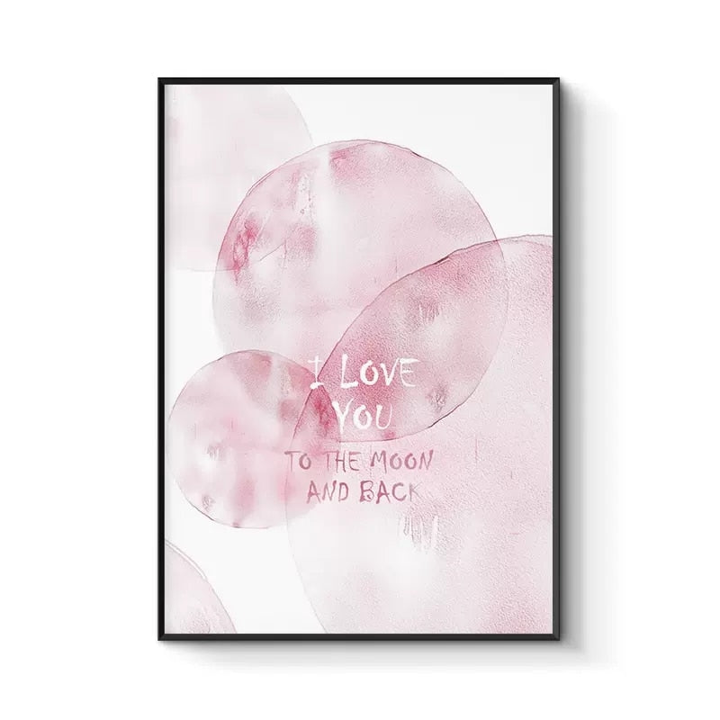 CORX Designs - Pink Rose Heart Wall Art Canvas - Review