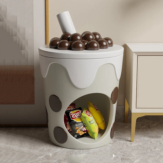 CORX Designs - Pearl Boba Milk Tea Storage Floor Ornament - Review