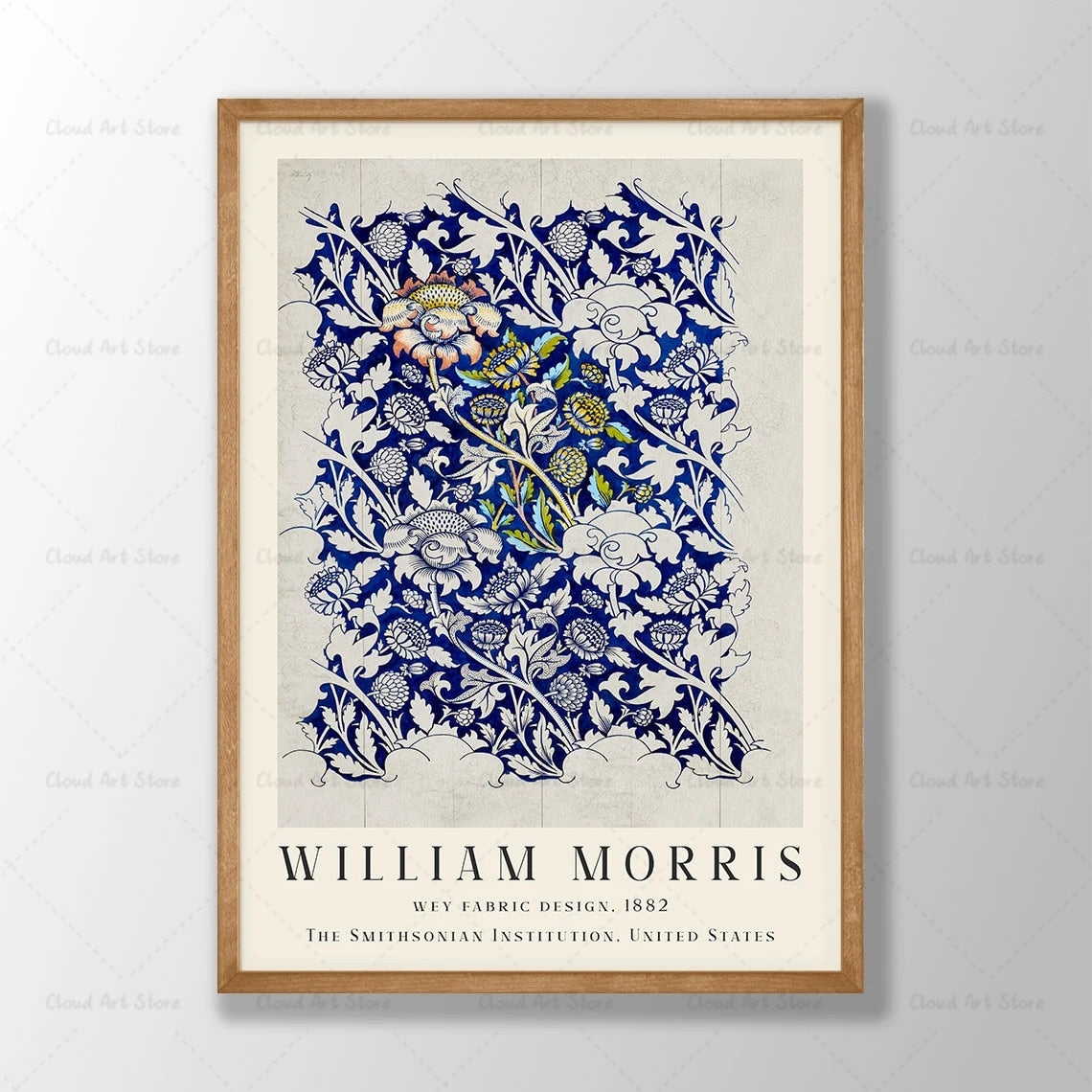 CORX Designs - William Morris Flower Floral Wall Art Canvas - Review