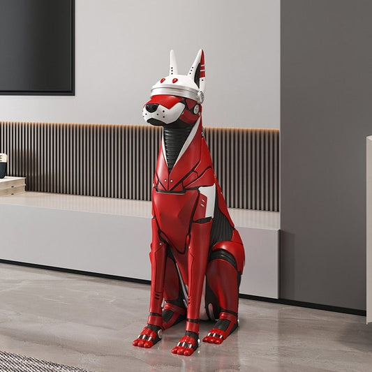 CORX Designs - Robot Dog Electroplated Floor Ornament - Review