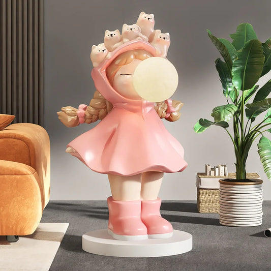 CORX Designs - Bubble Girl Floor Ornament with Light - Review