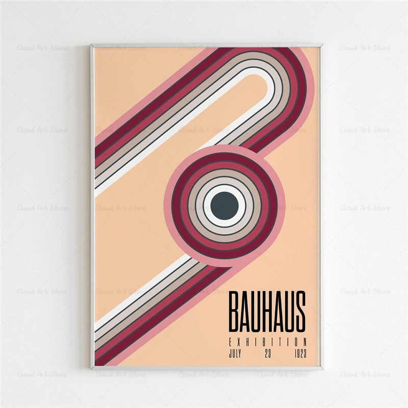CORX Designs - Bauhaus Exhibition Geometric Wall Art Canvas - Review