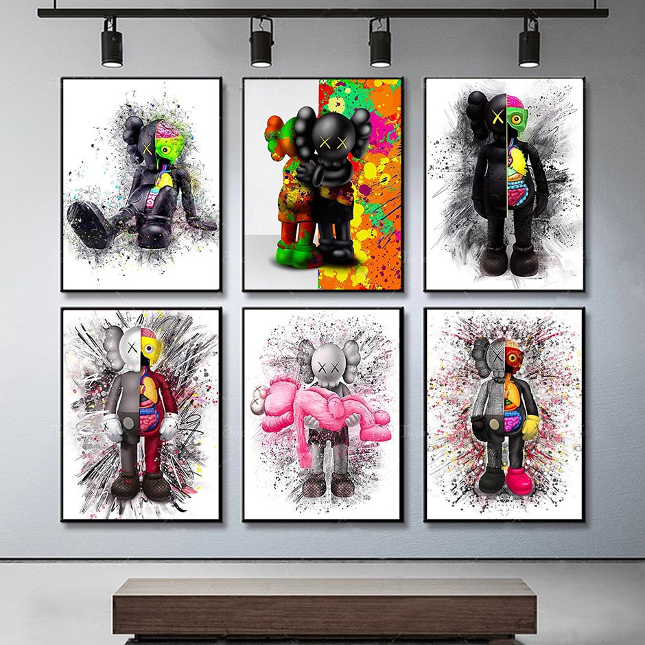 CORX Designs - Kaws Cute Wall Art Canvas - Review