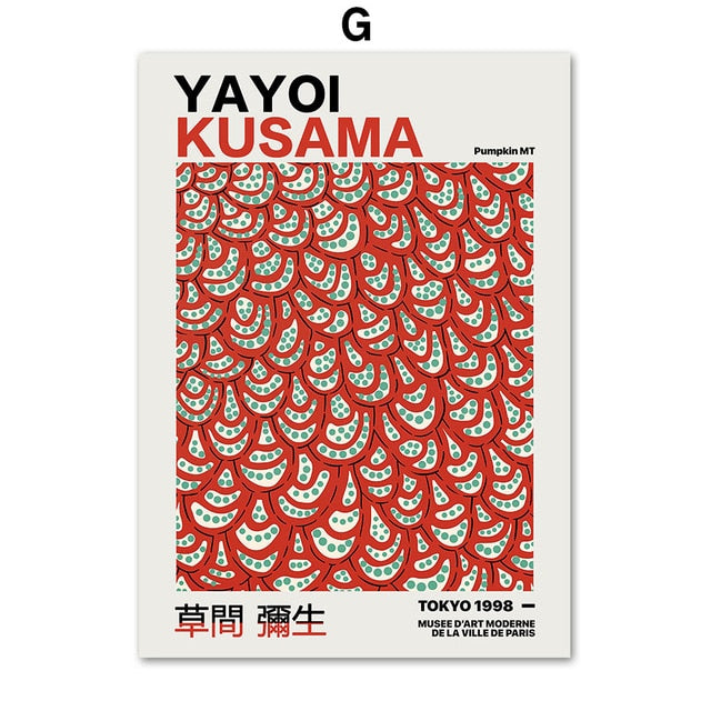 CORX Designs - Abstract Yayoi Kusama Gallery Wall Art Canvas - Review