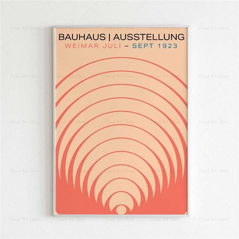 CORX Designs - Bauhaus Exhibition Geometric Wall Art Canvas - Review