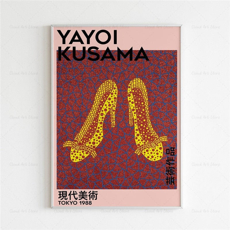 CORX Designs - Yayoi Kusama Exhibition Wall Art Canvas - Review