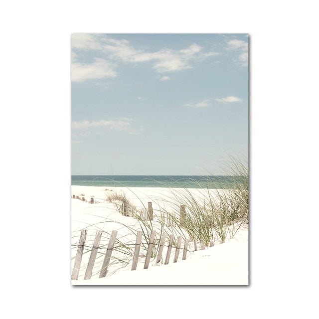 CORX Designs - Beach Sea Coconut Wall Art Canvas - Review