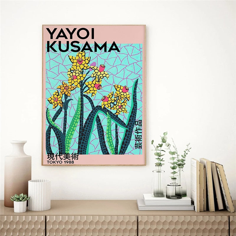 CORX Designs - Yayoi Kusama Exhibition Wall Art Canvas - Review