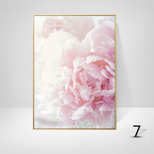 CORX Designs - Pink Peony Flower Wall Art Canvas - Review