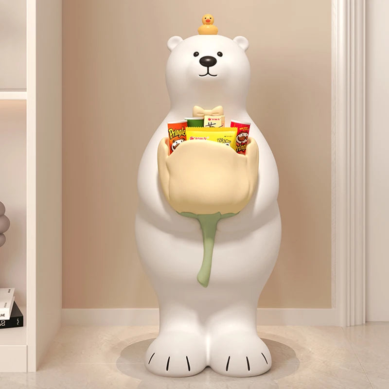 CORX Designs - White Bear Storage Floor Ornament - Review
