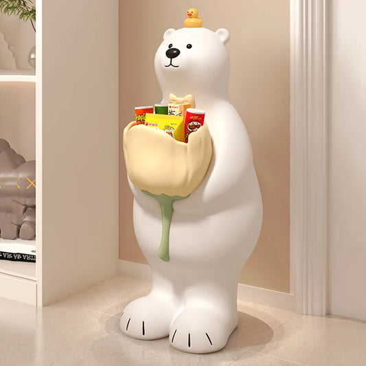 CORX Designs - White Bear Storage Floor Ornament - Review