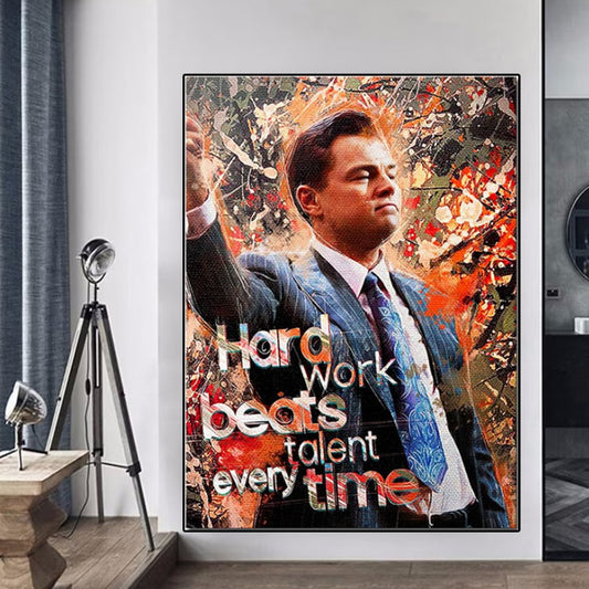 CORX Designs - The Wolf of Wall Street Leonardo DiCaprio Canvas Art - Review