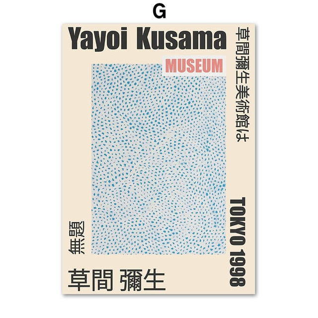 CORX Designs - Abstract Yayoi Kusama Pumpkin Gallery Wall Art Canvas - Review