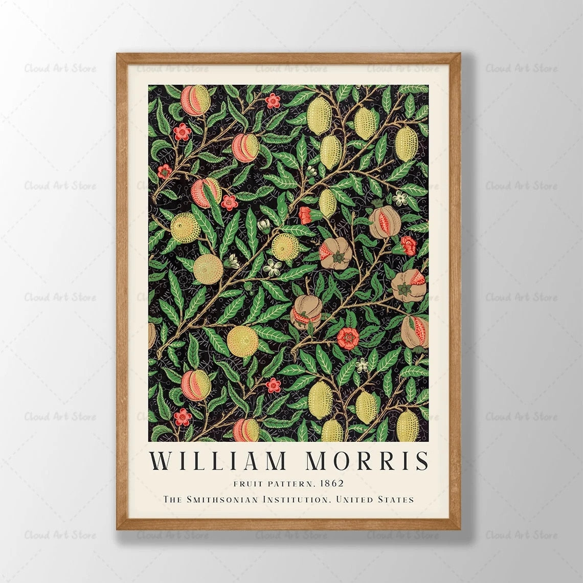 CORX Designs - William Morris Flower Floral Wall Art Canvas - Review